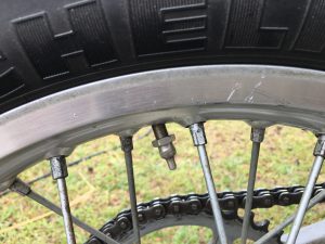 Tyre valve tip