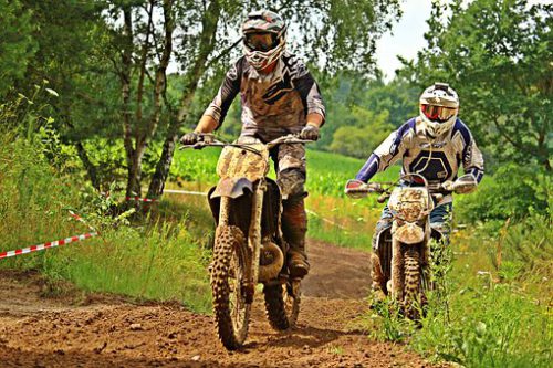 Wulfsport Adult MX Motorcross Geo Anti Scratch Lens Quad Bike Goggles White T 