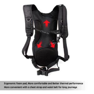 Unigear Tactical Hydration Pack back panel