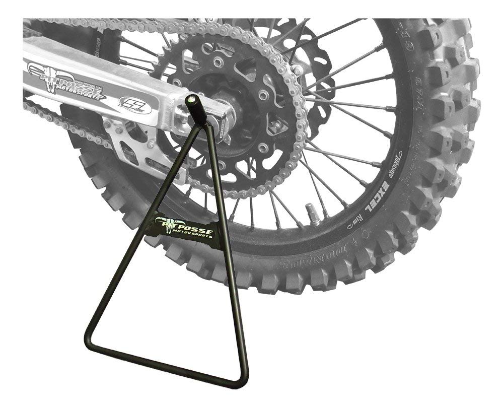 PSLER Universal Dirt Bike Kickstand Holder - Triangle Side Stand For 80-500cc Motorcycles