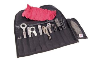 Wolfy Tool Roll open