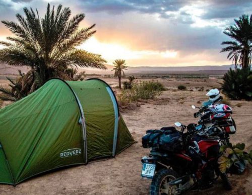 Reasons to go adventure motorcycle camping