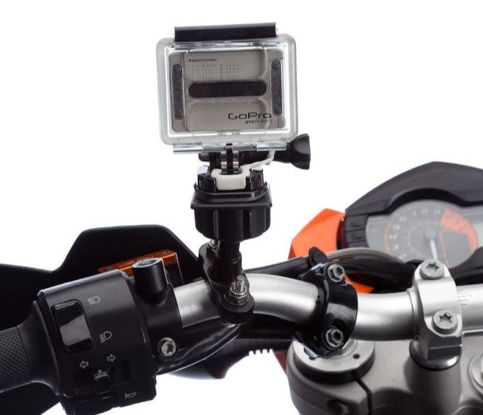 motorcycle action cam mount