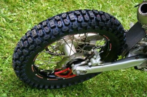 Knobby Tire with Inner Tube 3.00-12 Front or Rear Trail Off Road Dirt Bike Motocross Pit XR CRF 50 