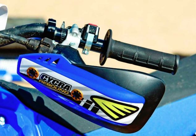 Powermadd Trail Star Hand Guards Handguards Mount Kit Blue Yamaha Dirtbike