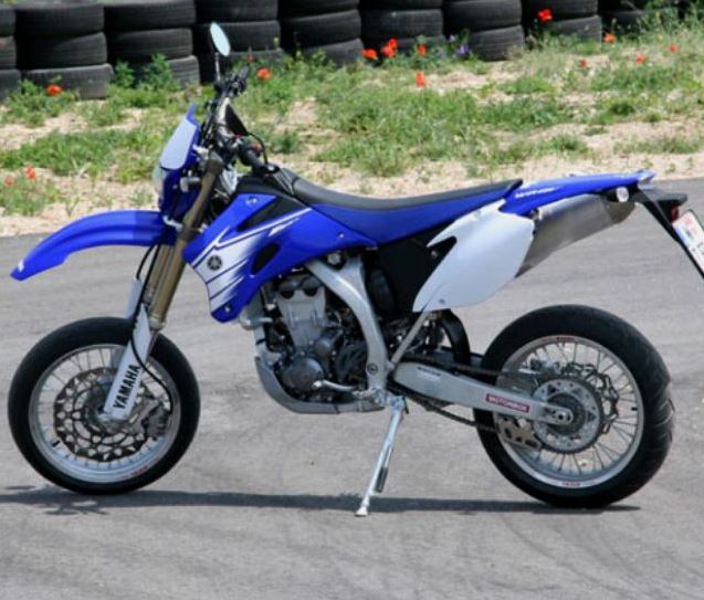 Yamaha WR450F Supermoto