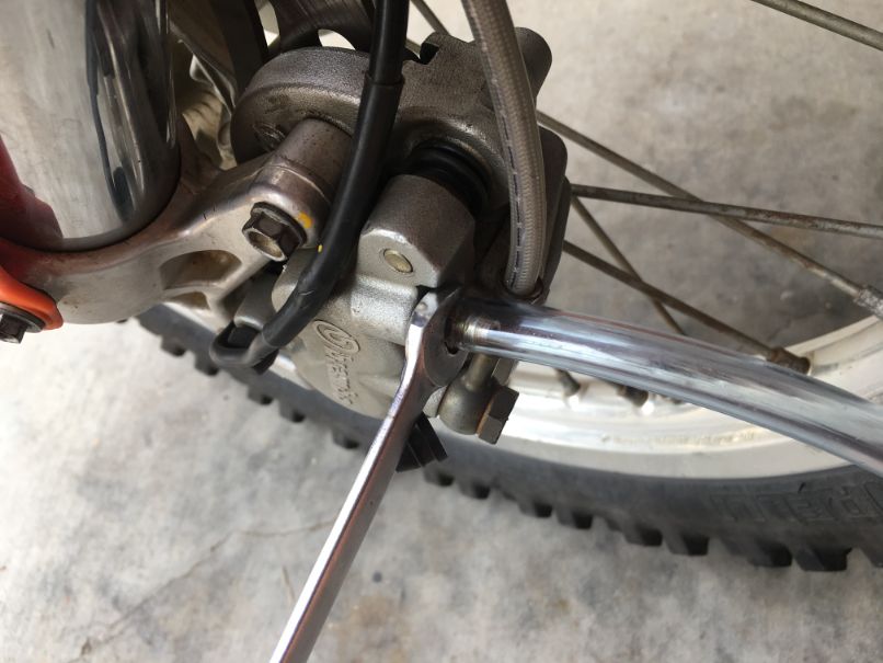 How To Bleed Dirt Bike brakes