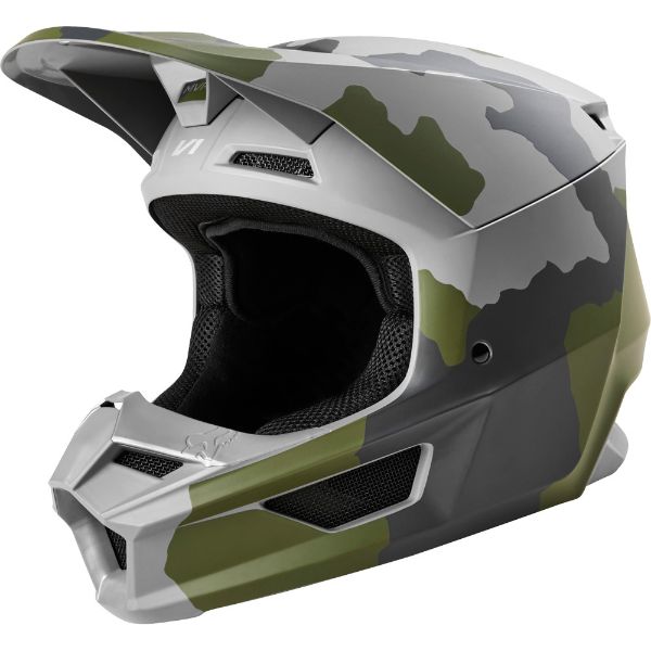 Fox Racing V1 Kids helmet Camo