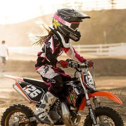 Childs motocross outlet bike